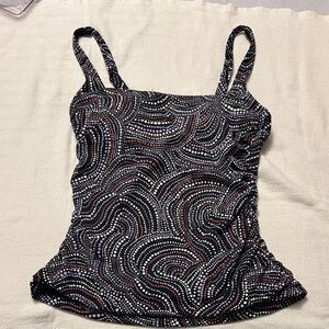 Athleta Patterned swim Top